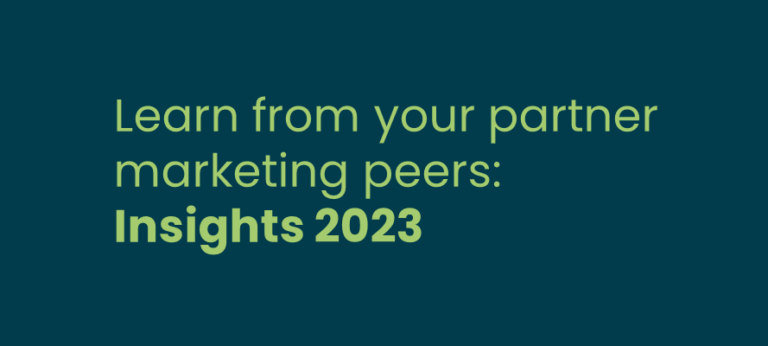 partner marketing, insight, 2023